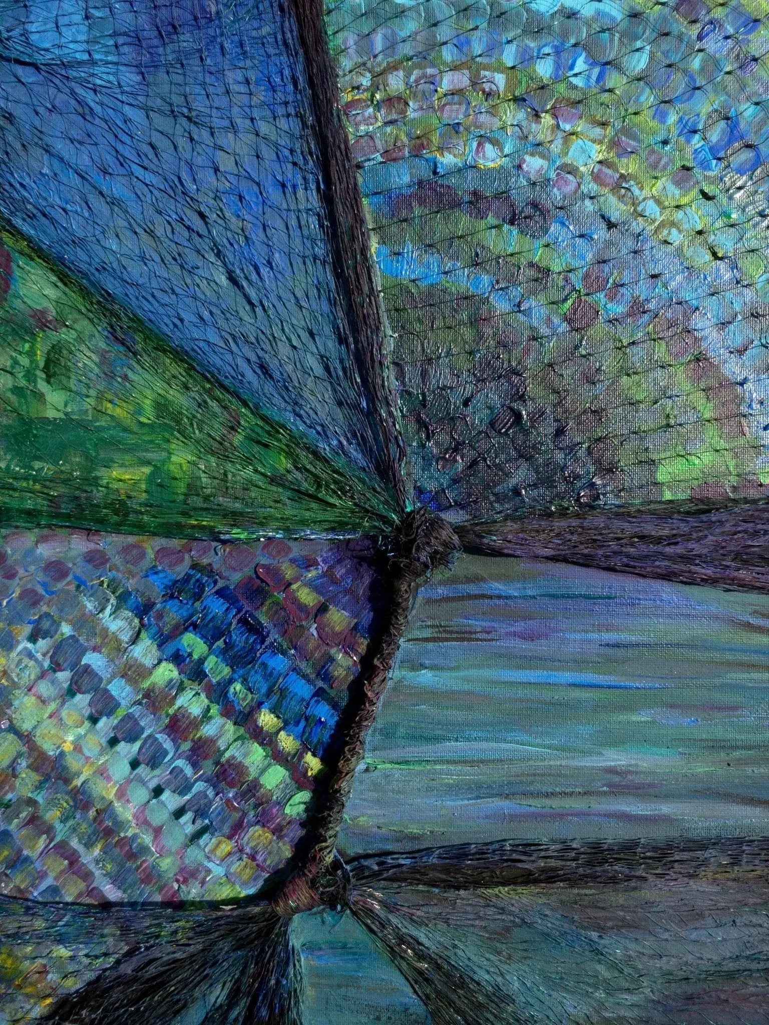‘Peacock Pass’ Mixed Media, On Canvas artwithevie