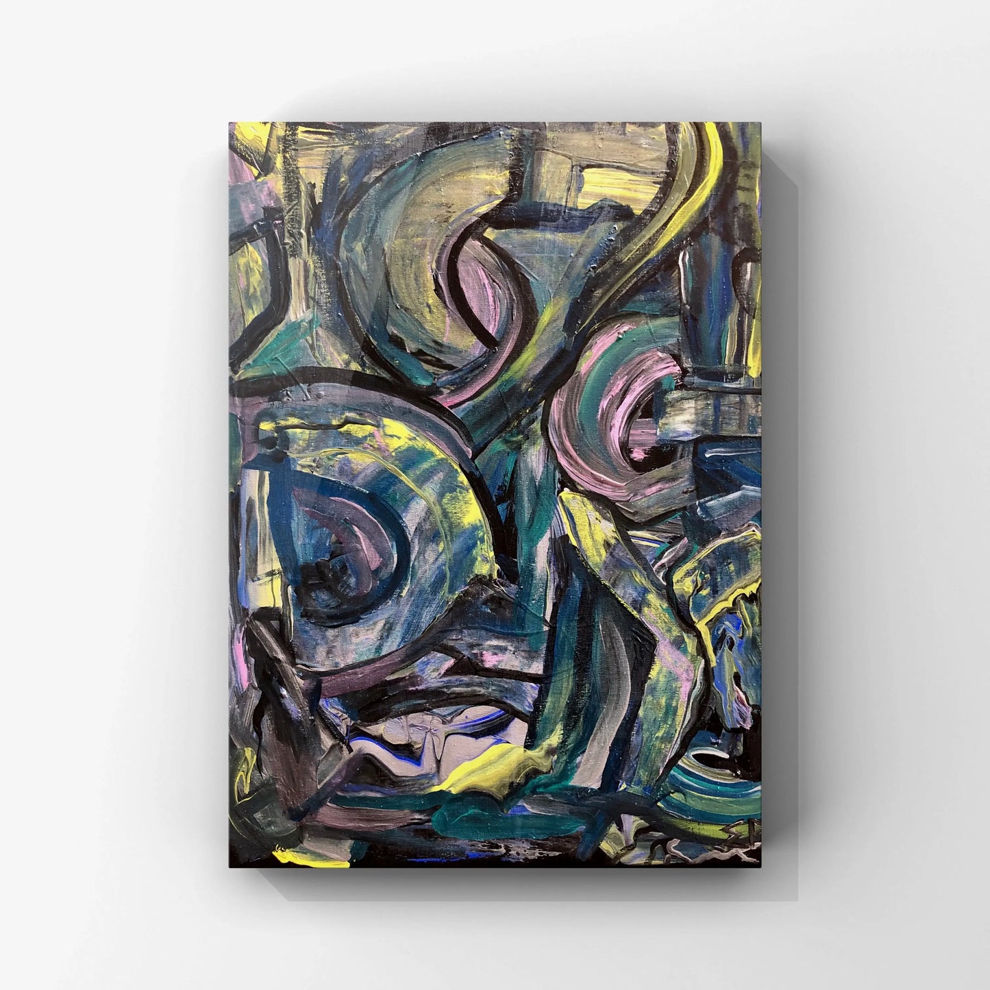 Picture Of ‘Unique You’ Original Canvas Wall Art By | Art With Evie