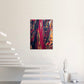 Pillar Of Truth - Medium Size, Bold With Gold Accents, Acrylic On Canvas, Original Design Painting, by Art with Evie
